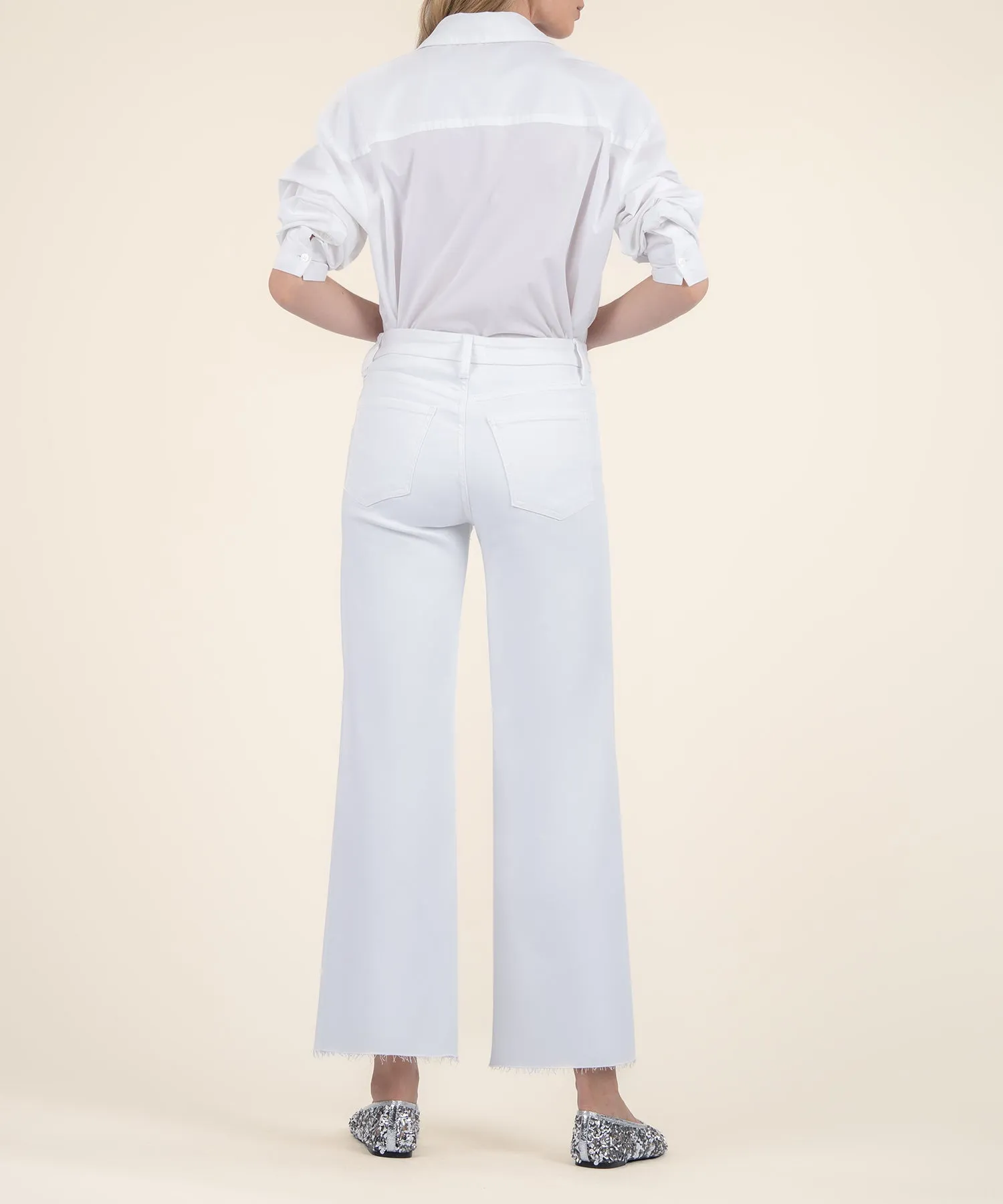 Meg High Rise Wide Leg, Petite