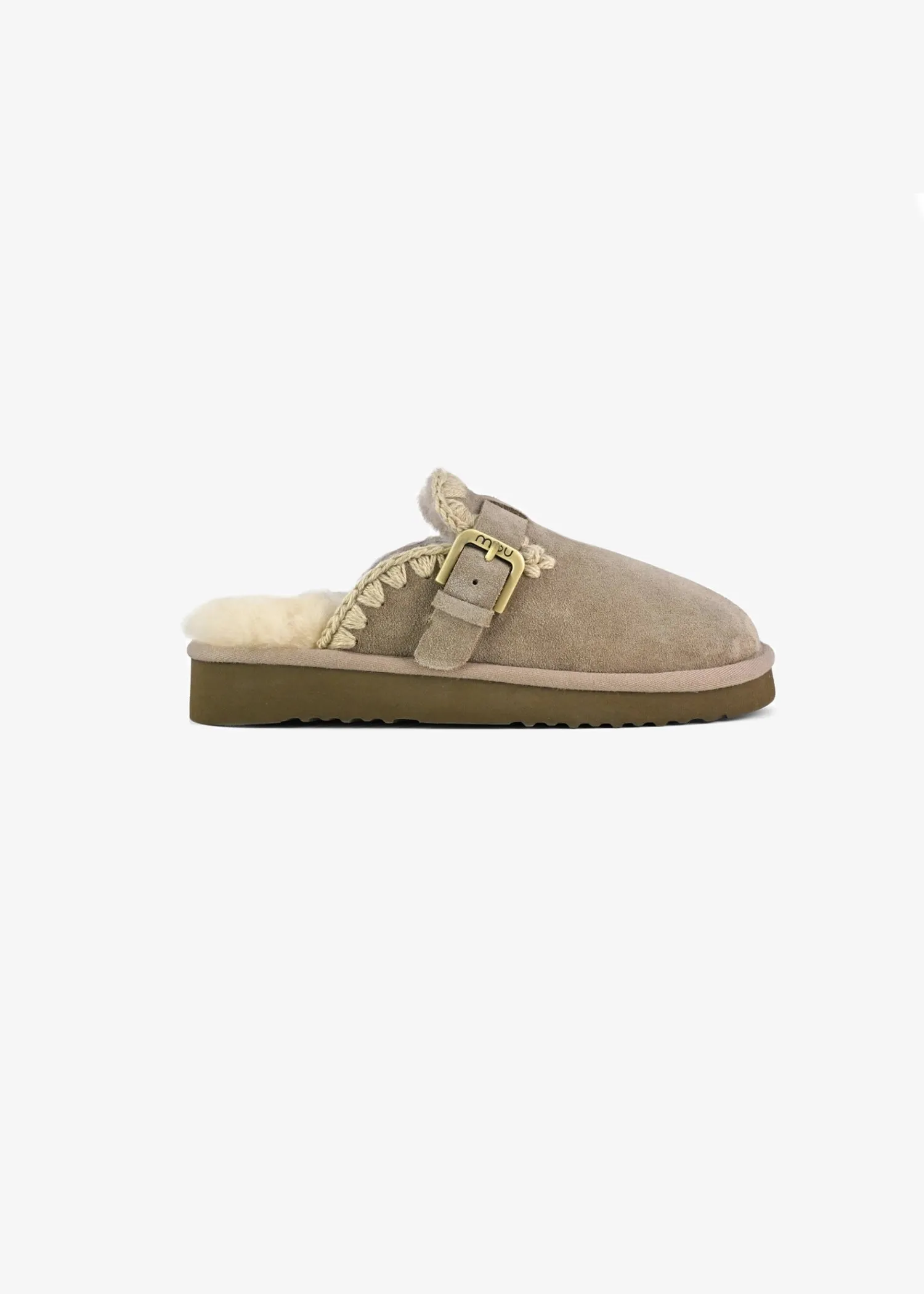 Mou Suede Clog