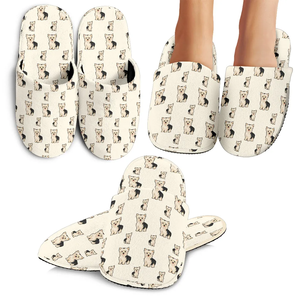 Yorkie Slippers